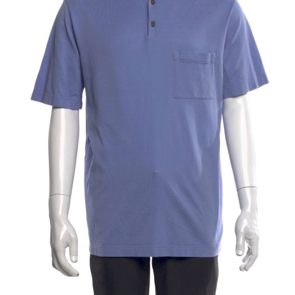 Hermes Classic Blue Polo Shirt